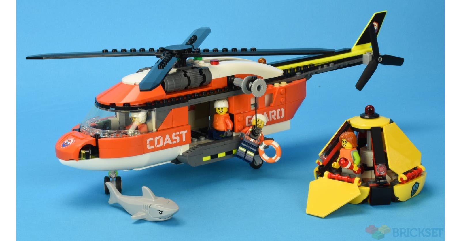 LEGO City 60503 Coast Guard Helicopter review